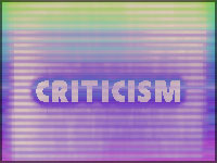 Food for thoughts - Criticism Food for thoughts - Criticism